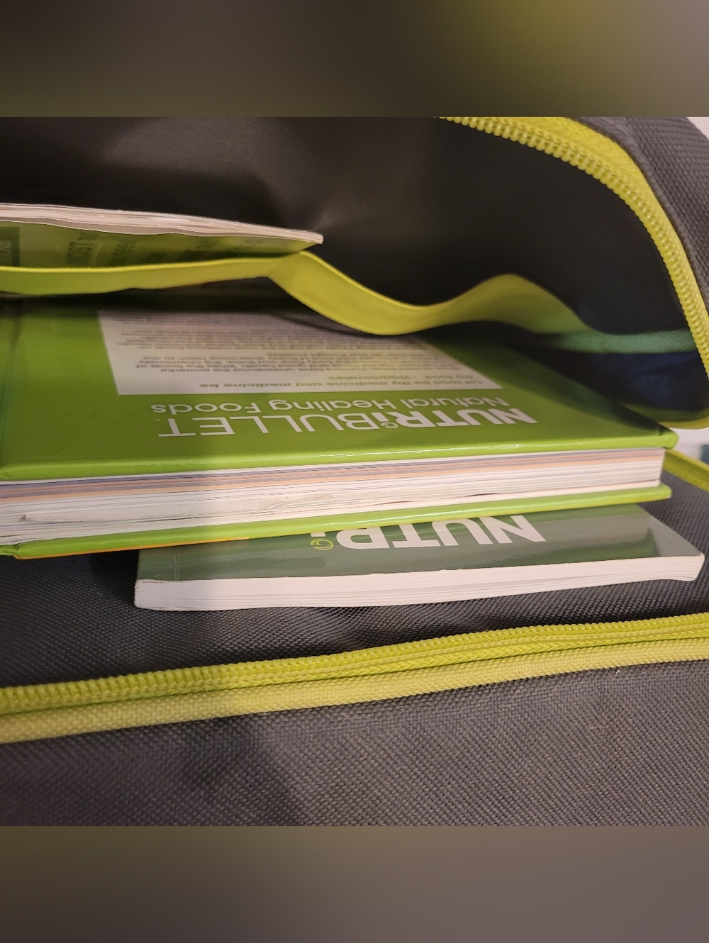 NutriBullet Personal Blender Set - Gray with Lime Accents - Picture 3 of 3